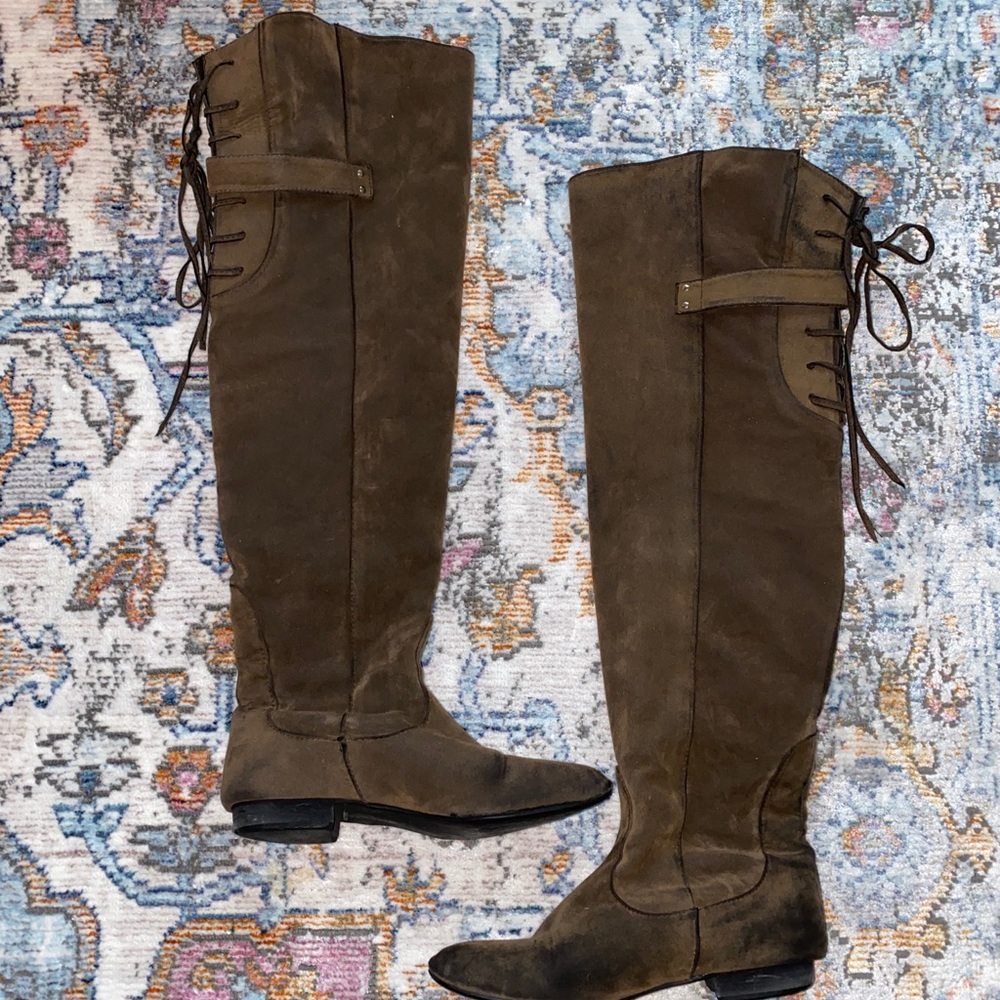 Knee high boots